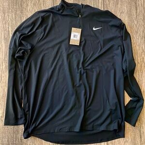 Nike Men's Black Half Zip